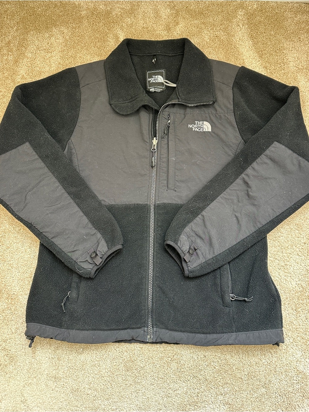 Vintage The North Face Black Fleece Full-Zip Jacket – Women’s M